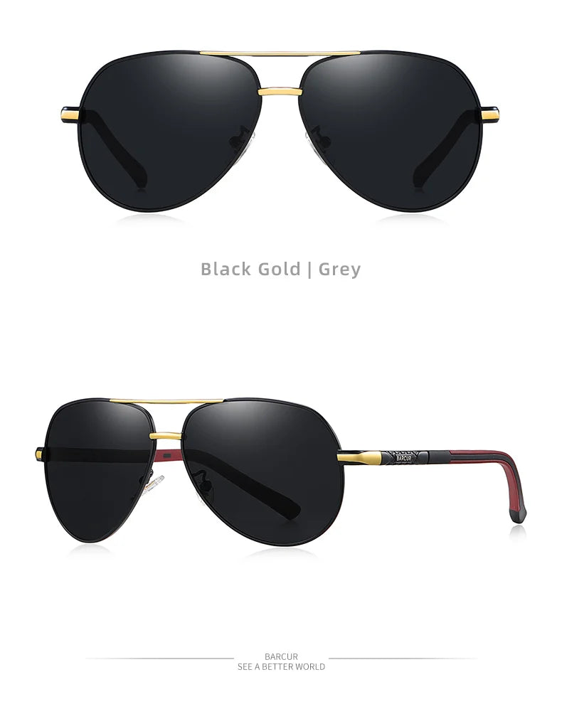 Lunettes de soleil photochromiques homme polarisées — jour/nuit, caméléon, anti-éblouissement, UV