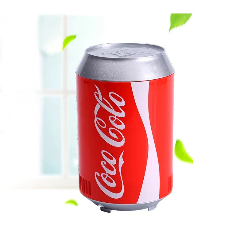 Mini refrigerador portátil, enfriador y calentador, para bebidas, enfriador/calentador, pequeño refrigerador móvil, refrigerador