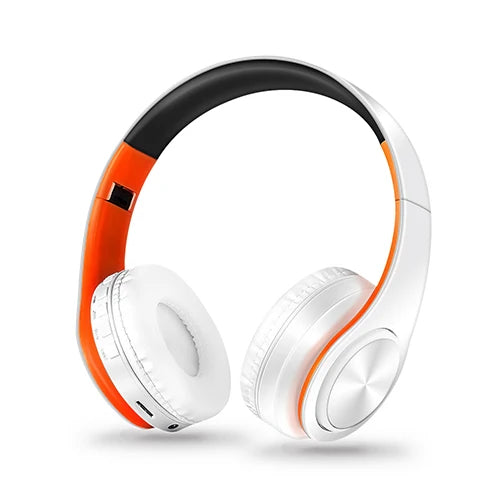 Casque Bluetooth sans fil pliable stéréo avec microphone – Sport et mains libres pour MP3 et smartphone