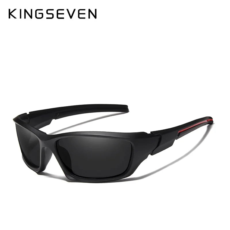 Lunettes de soleil homme polarisées TR90 — vision nocturne, miroir, UV400, 2024