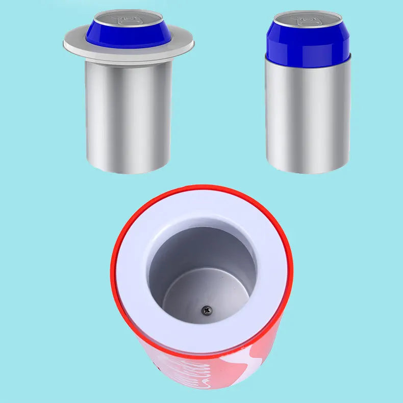 Mini refrigerador portátil, enfriador y calentador, para bebidas, enfriador/calentador, pequeño refrigerador móvil, refrigerador