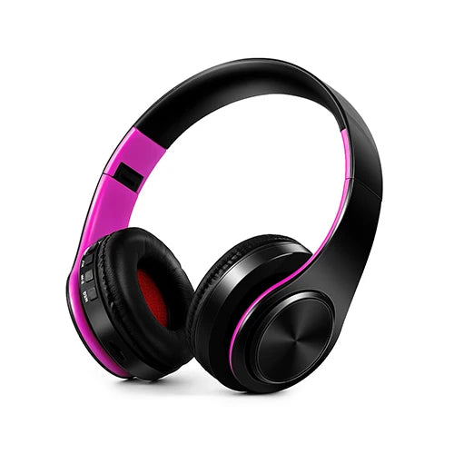 Casque Bluetooth sans fil pliable stéréo avec microphone – Sport et mains libres pour MP3 et smartphone