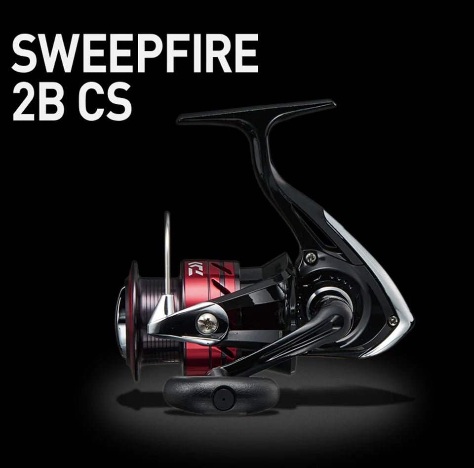 Daiwa-Moulinet de pêche Spinning SWEEPFIRE CS, 1500-5000 ABS Metail Spool, 2-8kg Power Hard Gear