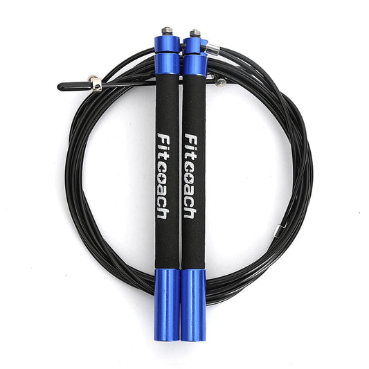 Corde à sauter de vitesse, roulement à billes, poignée en métal, saut de Sport, câble en acier inoxydable, équipement de Fitness Crossfit