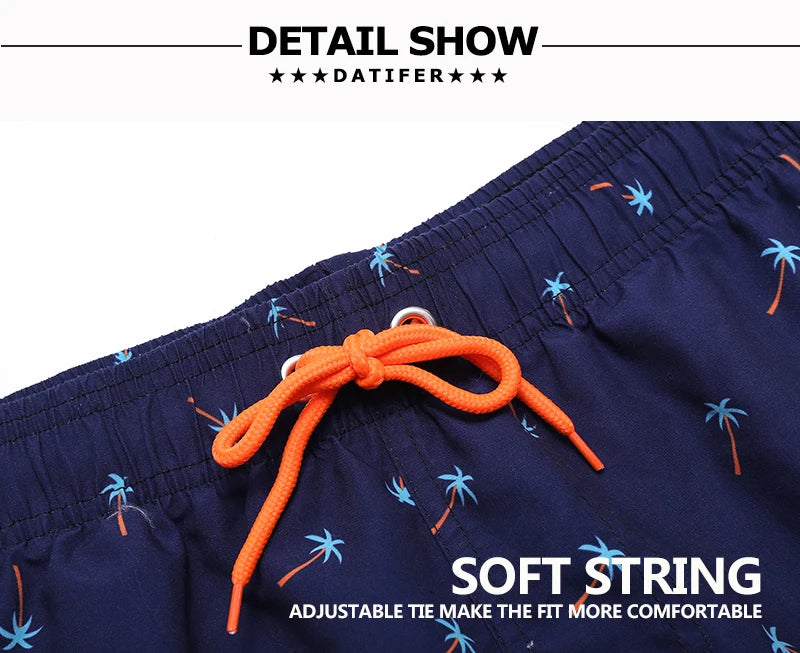 Datifer – short de plage à séchage rapide pour hommes, maillot de bain de marque, de Surf, d'athlétisme, de course et de gymnastique