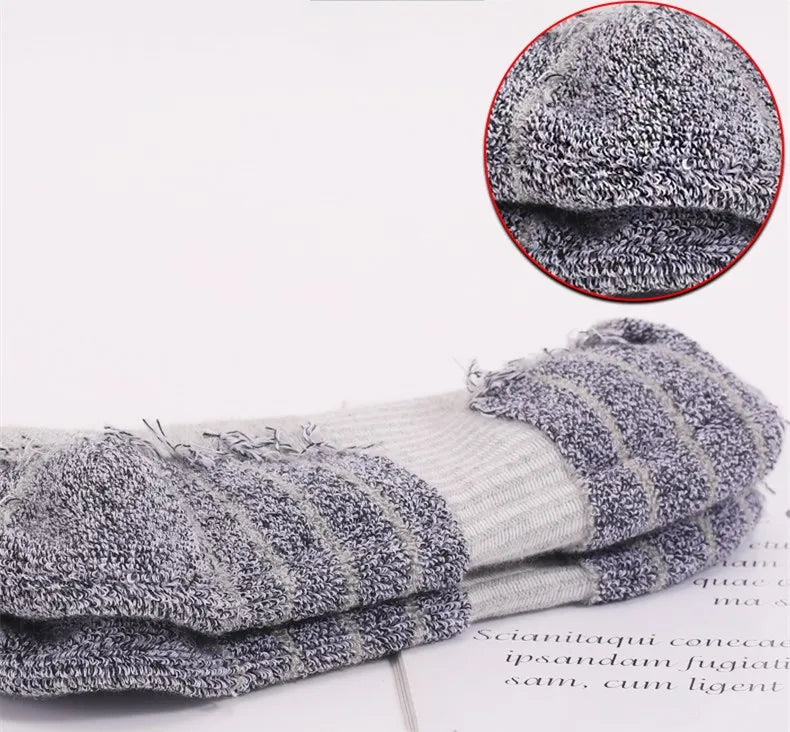 Chaussettes de Ski thermiques d'hiver pour hommes et femmes, chaussettes chaudes pour Sports de plein air, Snowboard, escalade, randonnée, EU35-47