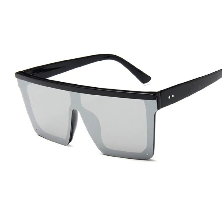 Respzed Shades-Vintage Retro Sunglasses for Men and Women, Black Square Sunglasses, Fashion Sunglasses