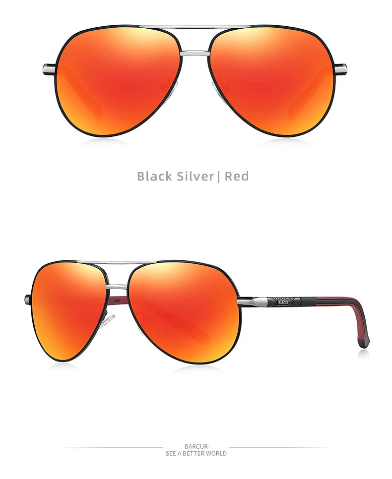 Lunettes de soleil photochromiques homme polarisées — jour/nuit, caméléon, anti-éblouissement, UV