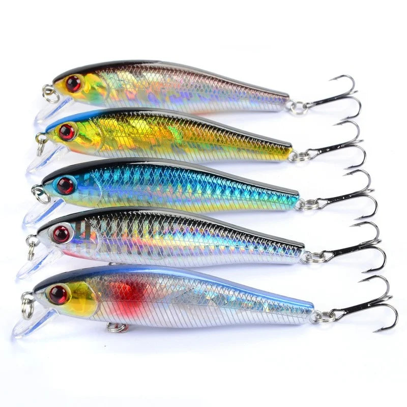 1 pièces japon modèle chaud coulant méné leurres de pêche 8.5 cm 9.2g Jerkbait bar brochet Carkbait Wobblers nageur appât professionnel