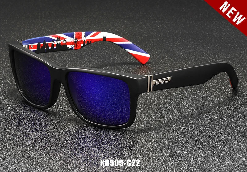 Lunettes de soleil sport polarisées — couleurs choquantes, conduite extérieur, photochromiques, avec boîte