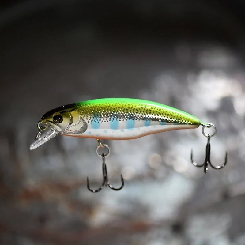 Japon modèle chaud coulant méné leurres de pêche 52mm 4.5g Jerkbait bar brochet Carkbait Wobblers nageur appât dur professionnel