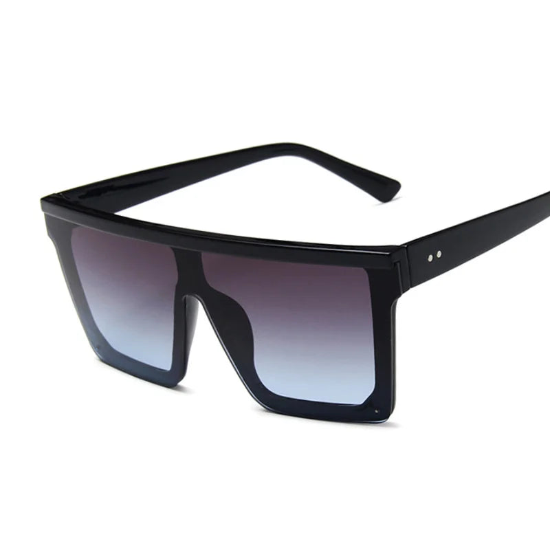 Respzed Shades-Vintage Retro Sunglasses for Men and Women, Black Square Sunglasses, Fashion Sunglasses