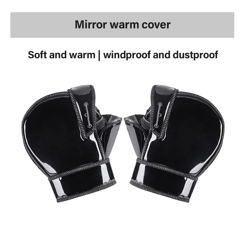 Manchons de Guidon Moto Imperméables — Gants Thermiques Hiver Scooter & Moto