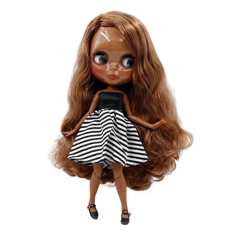 Poupée 1/6 corps articulé BJD bricolage — mode, fille, cadeau, ensemble à main A & B