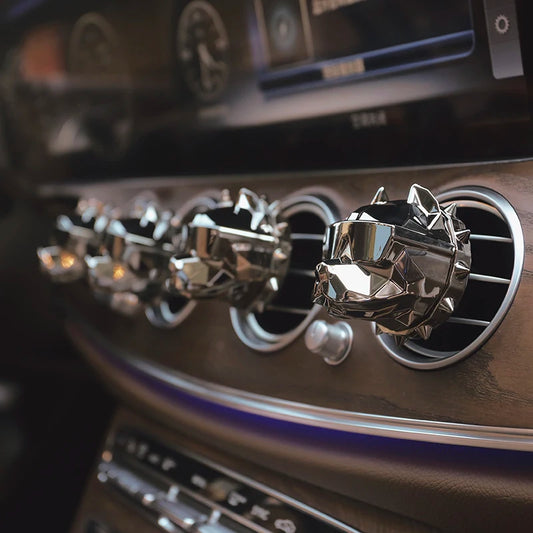 Pas de parfum Bulldog désodorisant voiture parfum voiture décoration Auto Geur Clip bouledogue parfum Parfum Voiture voiture diffuseur