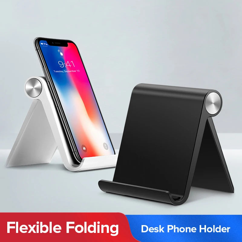 Phone Holder Smartphone Holder Mobile Tablet Stand for iPhone 14 13 Desktop Cell Phone Holder Portable Phone Stand