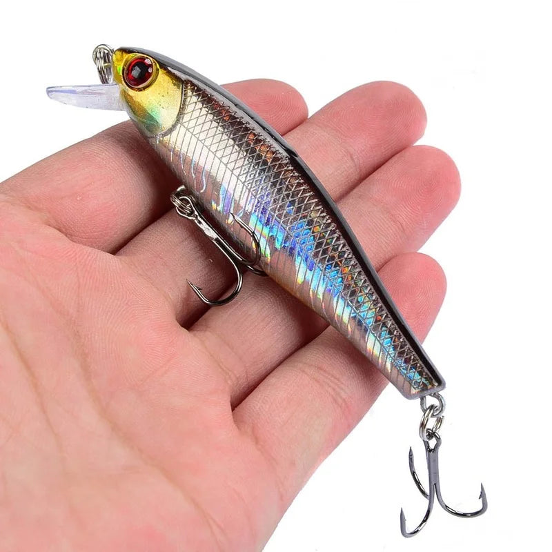 1 pièces japon modèle chaud coulant méné leurres de pêche 8.5 cm 9.2g Jerkbait bar brochet Carkbait Wobblers nageur appât professionnel