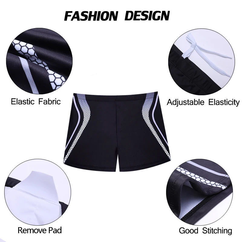 Datifer nouveaux maillots de bain homme été plage surf mode maillot de bain Boxer Shorts haute qualité hommes maillot de bain avec coussinet