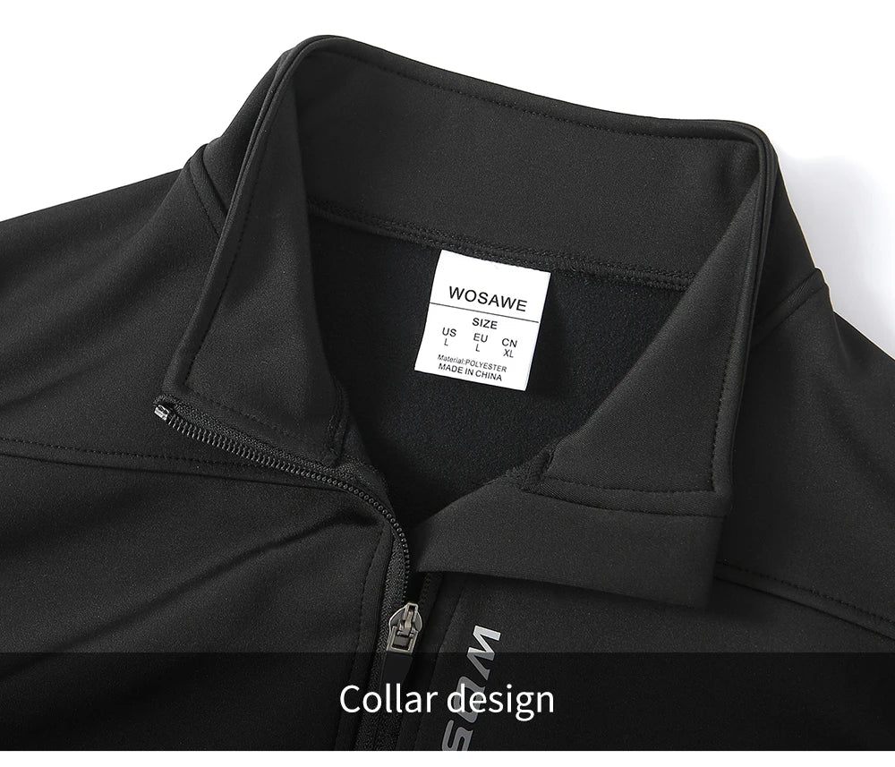 Gilet de cyclisme hiver thermique polaire sans manches — chaud, automne, vélo