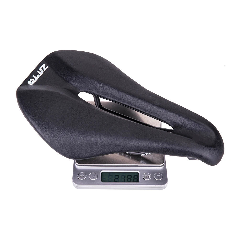 ZTTO-Selle de vélo de route et VTT ergonomique, siège amissié ultraléger, design antarctique court, large et confortable, long voyage, 146mm