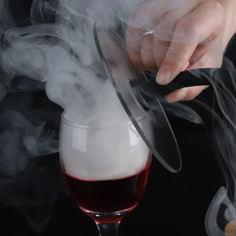 Campana extractora de cocina molecular, tapa de calidad alimentaria, cúpula para pistola ahumadora, accesorio de infusor de humo, para pastel, bistec, plato de cocina