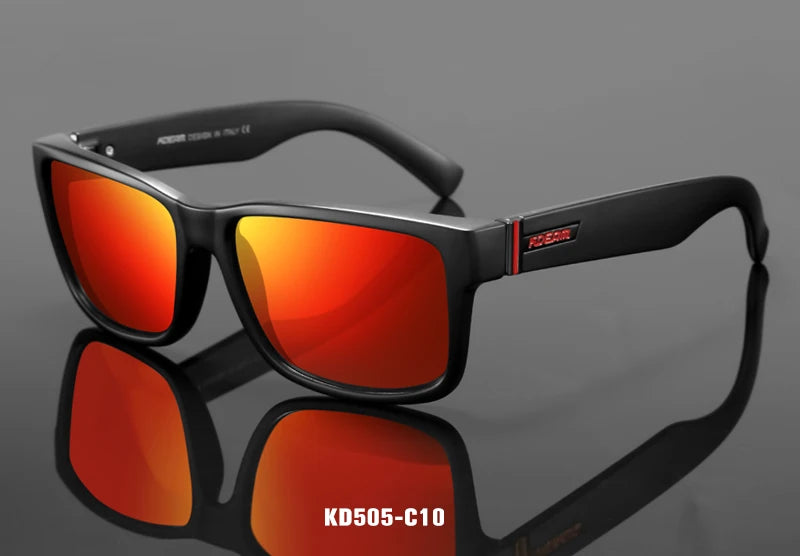 Lunettes de soleil sport polarisées — couleurs choquantes, conduite extérieur, photochromiques, avec boîte