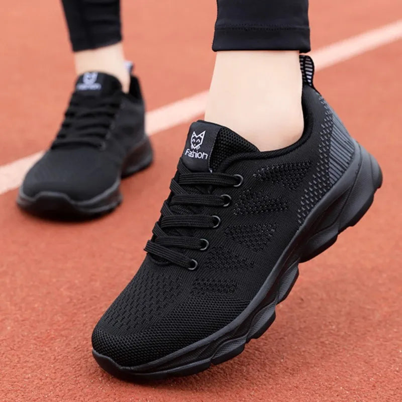 Baskets Femme Plateforme — Mode Sport Respirant Extérieur