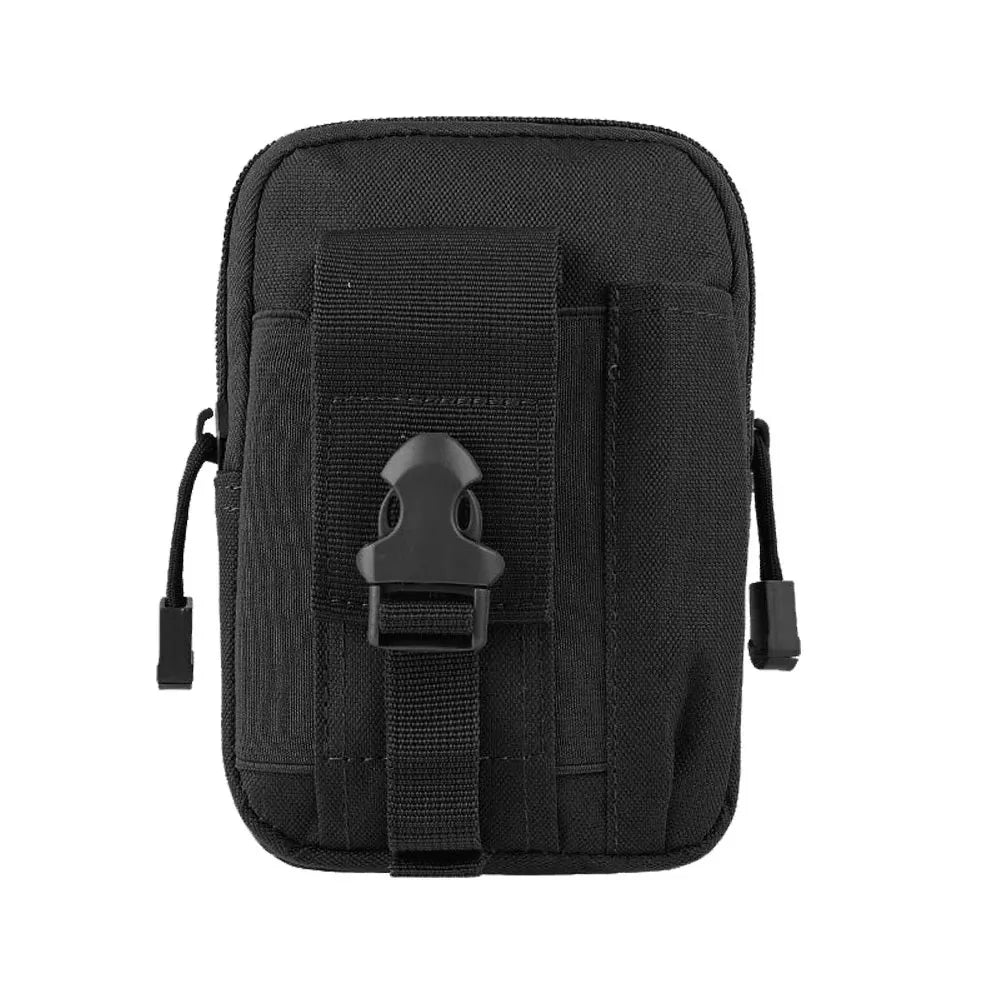 Sac de taille tactique pour hommes, sac Molle de chasse en plein air, Pack EDC multifonction, Sport, randonnée, chasse, outils de travail, pochette pour téléphone portable