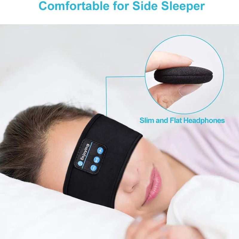 Bluetooth Wireless Headphones, Sleep Headband, Music Headset, Soft, Elastic, Comfortable, Sports Headband, Music Headset