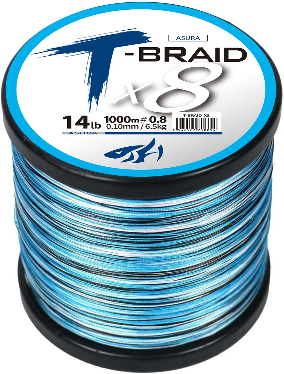 ThornsLine X8 mise à niveau tresse ligne de pêche Super forte 8 brins Multifilament PE ligne 300-1000M ligne tressée tout pour carpe de poisson