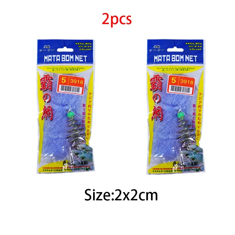 Fishing net with high carbon steel frame, luminous bead trap, sea fish net, gear design, feeding trap