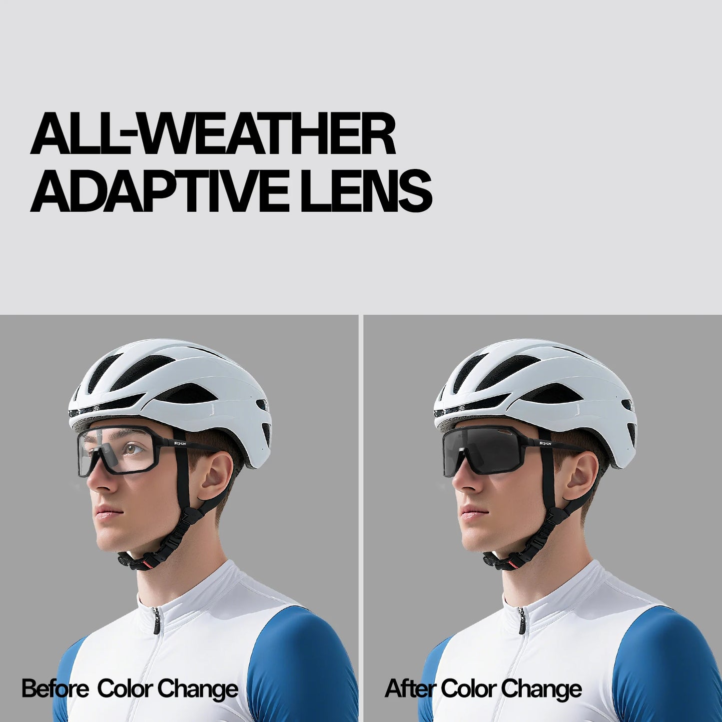 Lunettes de Cyclisme VTT UV400 — Course Conduite Sports Extérieur Homme Femme