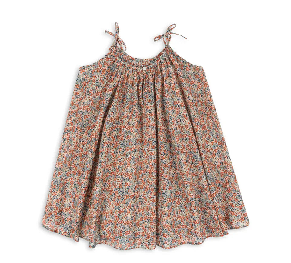Robes d'été en coton pour bébés filles 2026 — débardeurs à imprimé floral, t-shirts, shorts, ensembles enfants