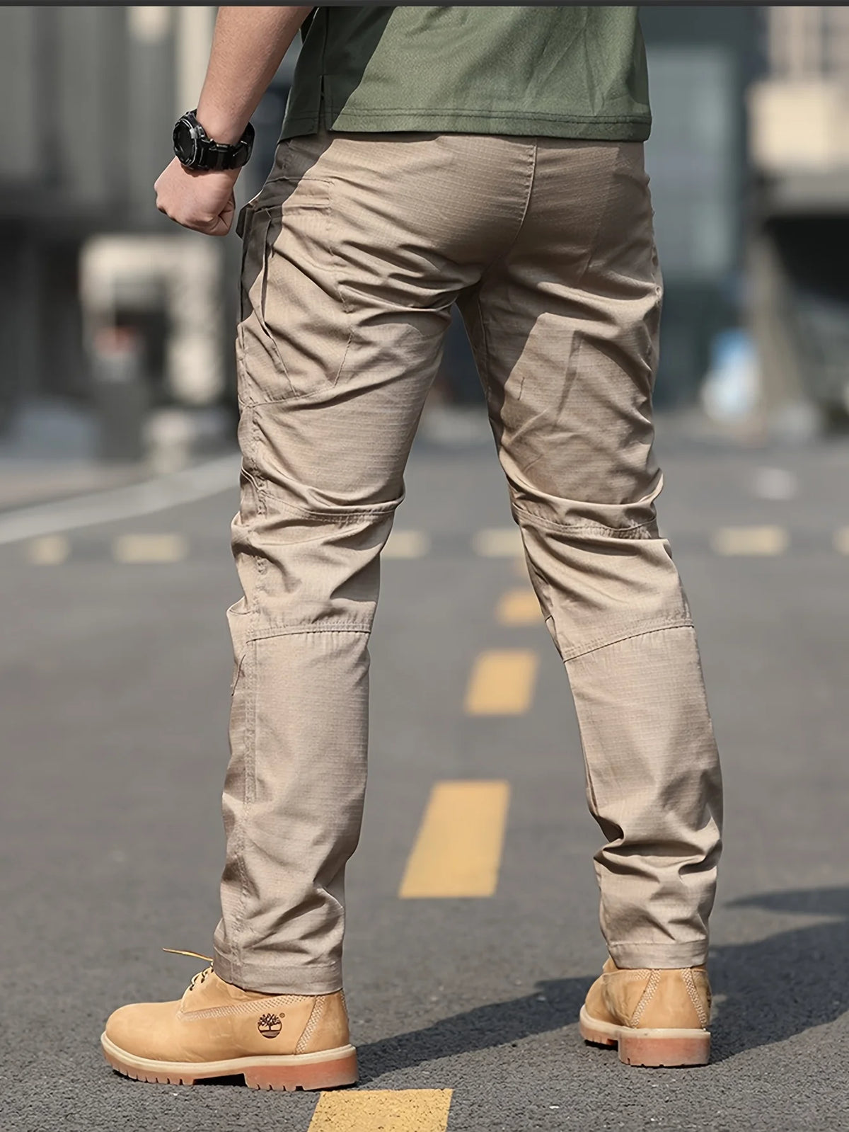 Pantalon Cargo tactique pour hommes, grande taille 6XL, pantalon de sport décontracté en plein air, randonnée pêche, imperméable, multi-poches