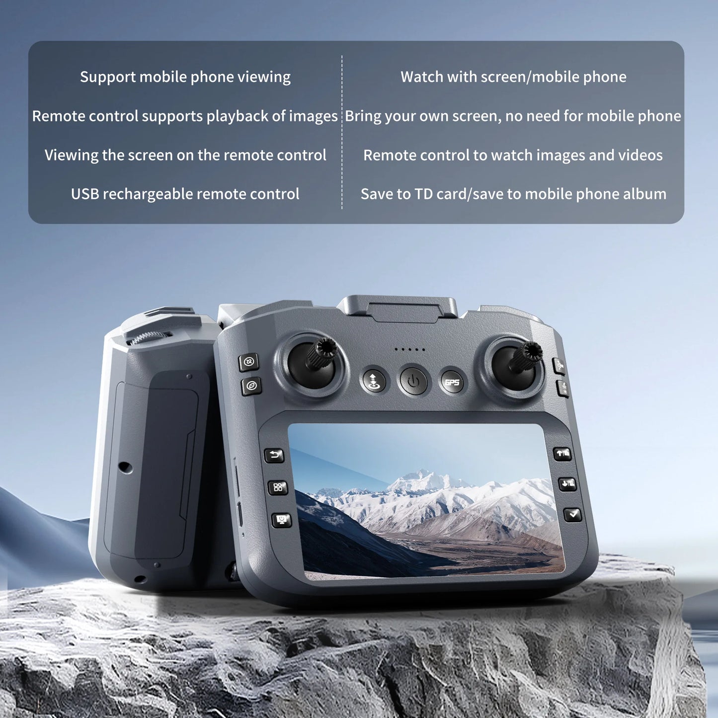 Drone GPS 8K sans fil — double caméra HD, WiFi 5G FPV, évitement d'obstacles, quadricoptère brushless RC