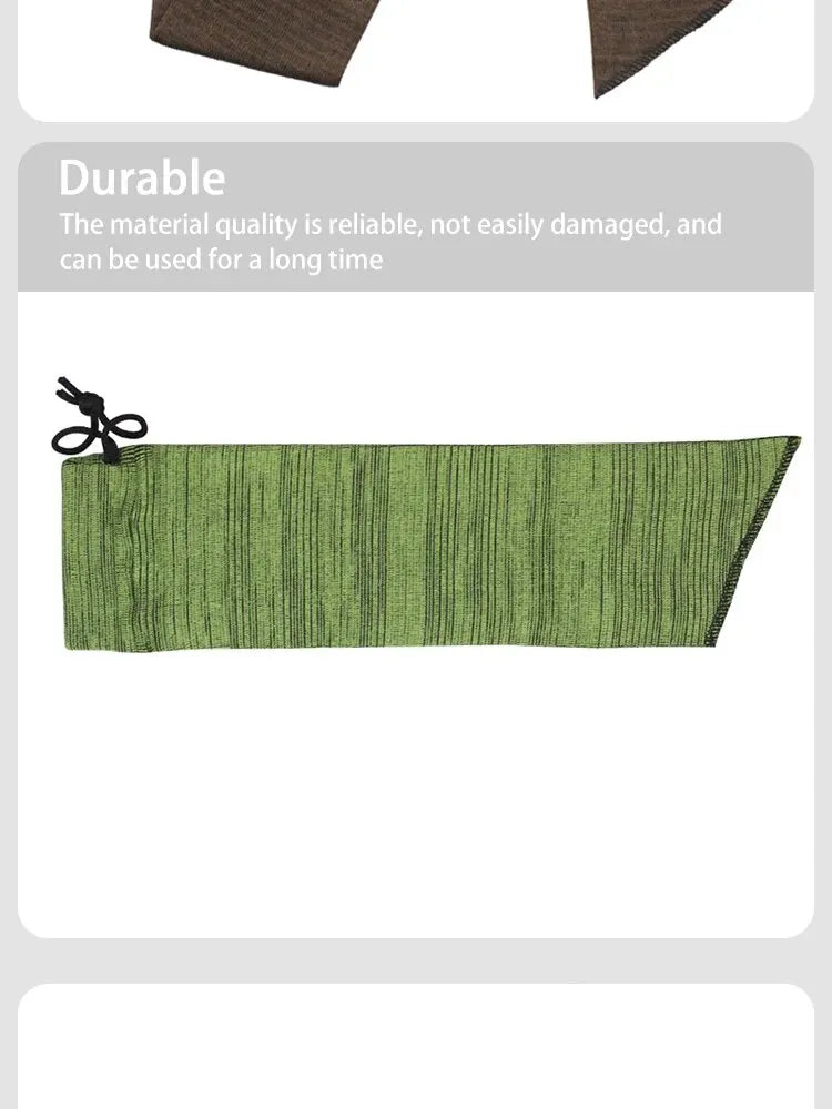 Étui tricoté pour la chasse en plein air, 54/36 pouces, housse anti-poussière, sac de rangement pour pistolet de chasse, étui tricoté pour la chasse
