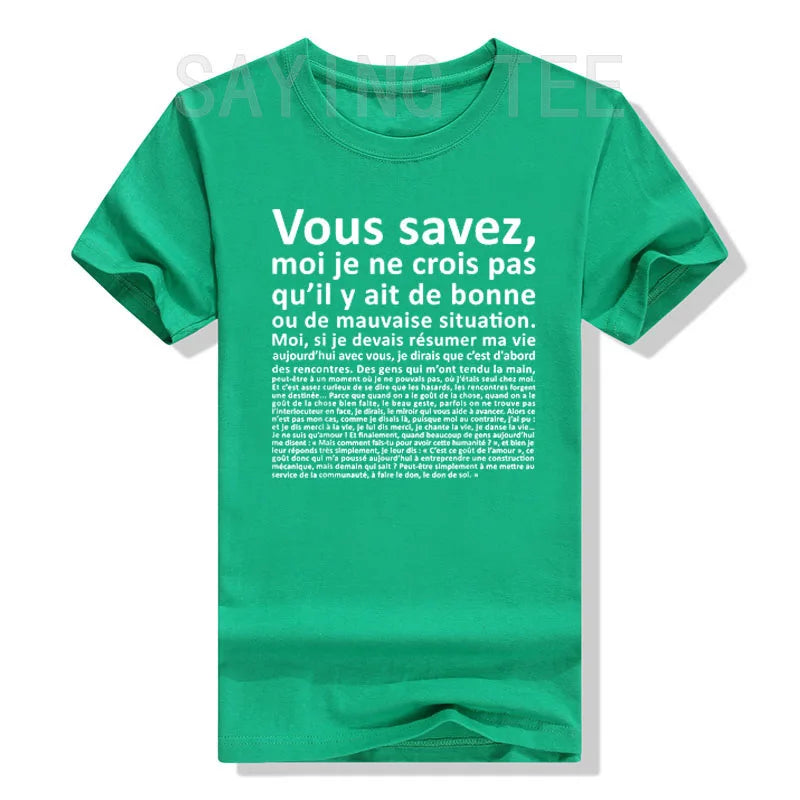 SABES Camiseta Clásica con Letras Impresas, Monólogos de Otis, Humorística, Gráfica, Regalos