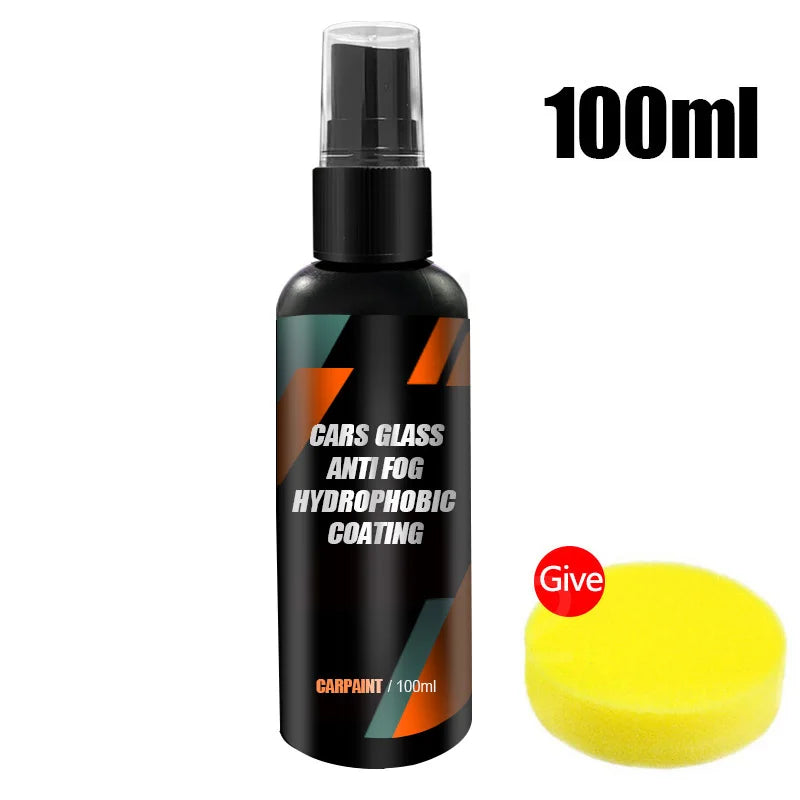 Agent hydrofuge anti-pluie pour vitres de voiture, revêtement nano, agent hydrophobe, agent de suppression du film d'huile, film pour vitres de voiture