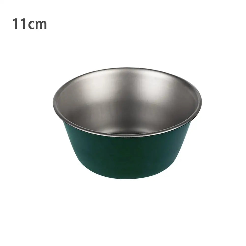 Bol Portable en titane à Double paroi, ultraléger, vaisselle de Purification écologique pour Camping en plein air barbecue pique-nique arrière