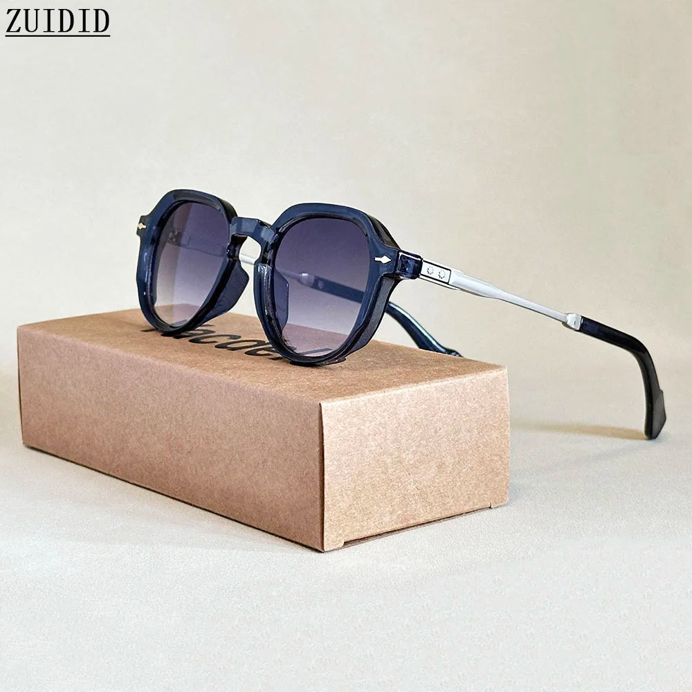 Lunettes de soleil ovales pour hommes vintage — femmes, mode, 2025