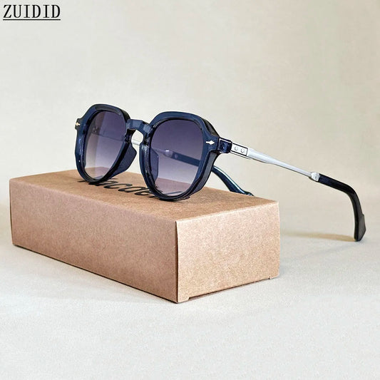 Gafas de sol de moda 2025 para hombres, estilo vintage, ovaladas, para mujeres, a la moda, envío directo, Gafas De Sol Hombre, Lunette Soleil Femme, Zonnebril