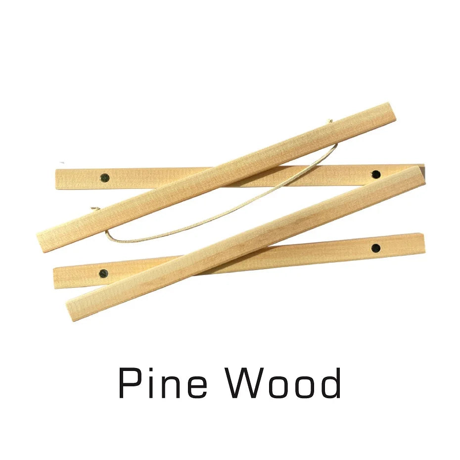 Magnetic Wooden Poster Hangers, 1pc, for Posters, Photos, Wall Art Canvas Prints, Teak Pine Wood Paintings, Home Decor for Living Room
