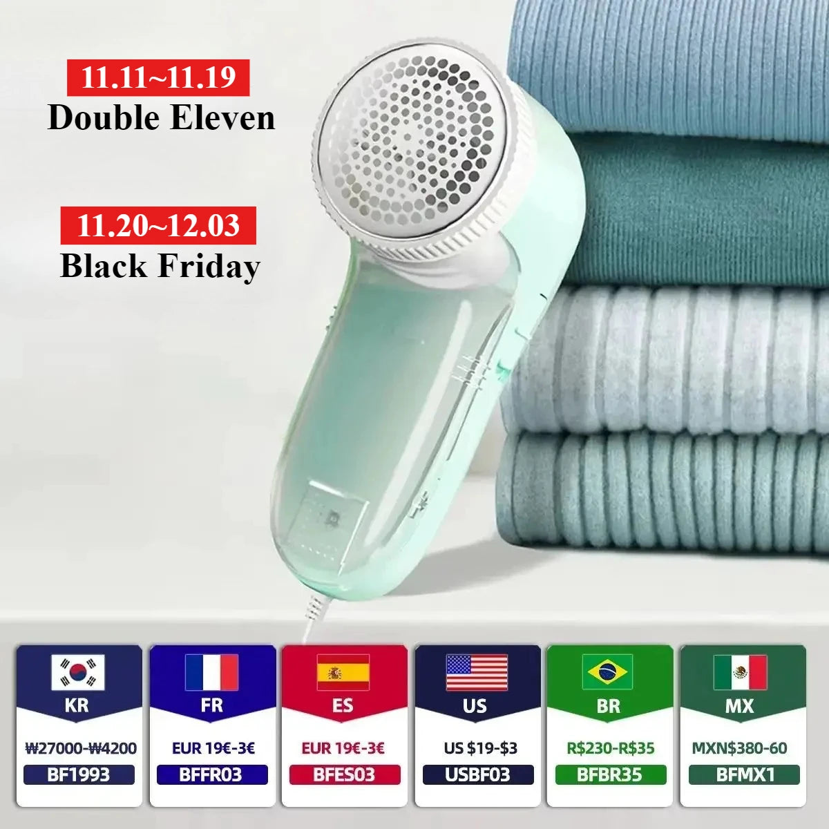 Rasoir électrique pour vêtements ménagers, dissolvant de peluches en tissu, lame de brosse électrique Portable, tondeuse professionnelle pour peluches