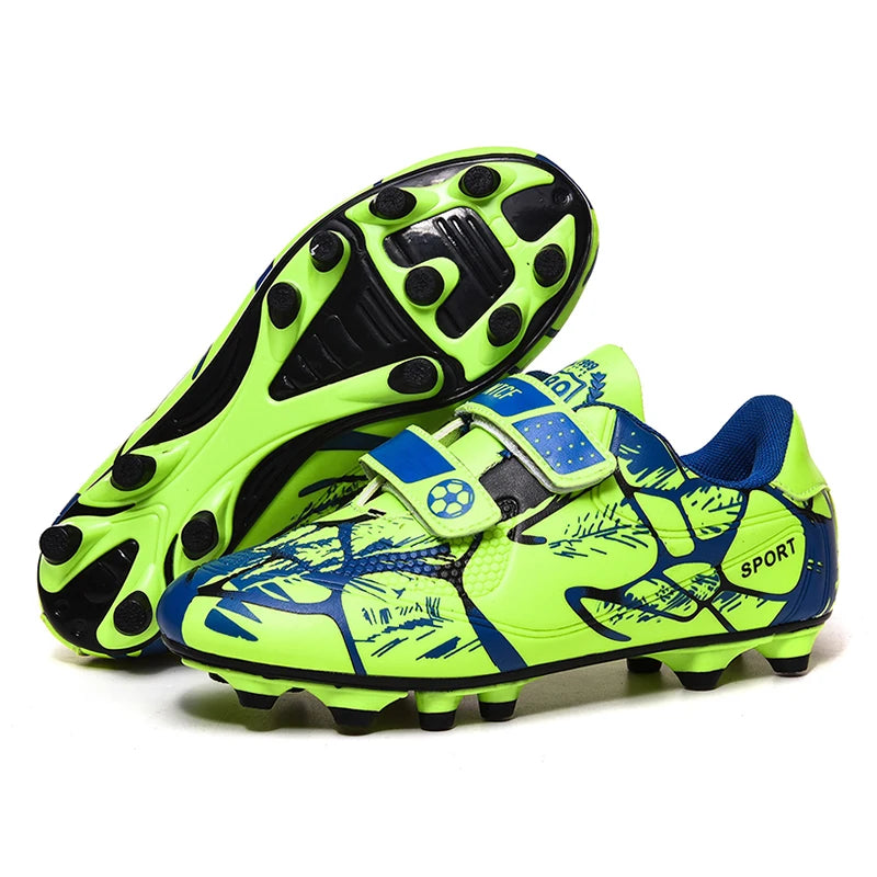 Chaussures de Football FG/TF Enfant Unisexe Légères — Antidérapantes, Gazon Extérieur EU 28–38