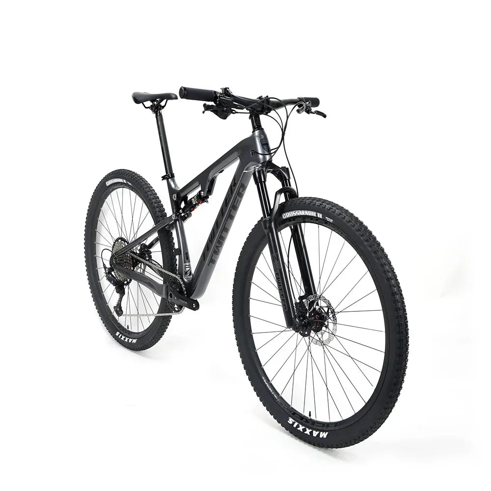 TWITTER OVERLORD M6100-12S hydraulic disc brakes, AM-grade full suspension T900 carbon fiber mountain bike, 27.5/29 inches * 15/17/19/21 cm