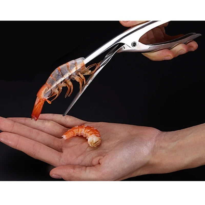 Éplucheur de Crevettes en Acier Inoxydable, Appareil de Cuisine, Coupe-Ligne, pour Livres, Pêche, Correction, Outil pour Fruits de Mer