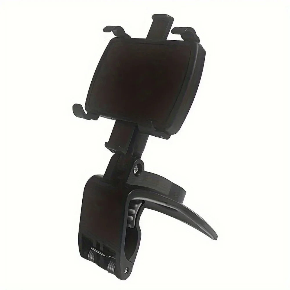 360° Rotatable Car Phone Holder, Universal Cell Phone Holder, Dashboard Easy Clip Mount, Mobile Phone Holder for GPS Navigation