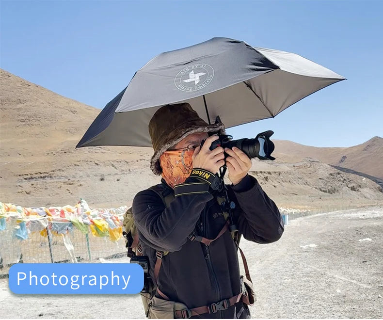 Clip Parapluie pour Sac à Dos Mains Libres — Randonnée & Trekking Léger