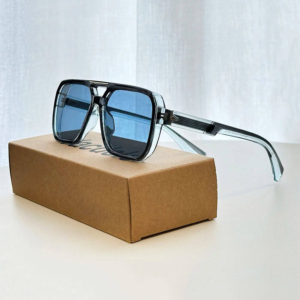 New in Vintage Sunglasses Men Luxury Square Sunglasses Women Fashion Glasses Drop Shipping Gafas De Sol Hombre Lunette Soleil Femme