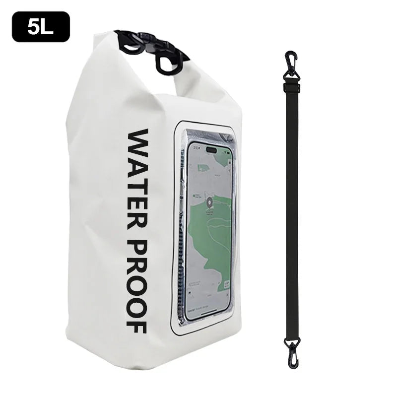 2L 5L sac sec sac de natation écran tactile extérieur étanche Kayak sac de rangement Trekking dérive Rafting surf canotage sac à dos